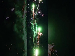 Вертел съемок 49s мандарина на открытом воздухе волшебный отбортовывает фейерверки для торжества