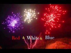 Китайский Люян Профессионал 108 выстрелов Пирог Фейерверк 1.4г Un0336