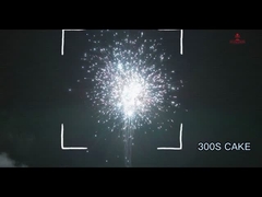 Эффект пулемет 300 выстрелов 500 грамм Фейерверк пирог с CE EX AFSL одобрения