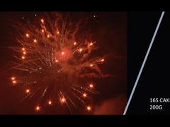 Мандарин 2021 Новые 16 выстрелов 200 грамм Пирожные фейерверки для празднования