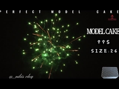 Мандарин 99 выстрелов Красочный потребительский торт Фейерверк для празднования