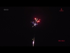 CE маркировка на открытом воздухе 100 выстрелов потребительский пирог Фейерверк для празднования дня рождения