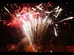 Мандарин 500G 156 выстрелов Пирог для потребителей Фейерверк