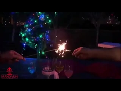 Фестиваль 10'Inch Color Sparkler Фейерверк Счастливая семья Фейерверк Пиротехника на Новый год