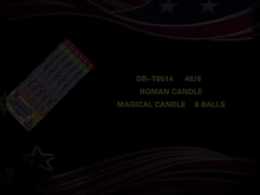 Люян Экспорт 8 шаров Римская свеча, 14 кг Фестивальные шары Логотип на заказ