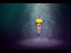 Фестиваль Красивые фейерверки, Ручная спрей Helado мороженое Фейерверки
