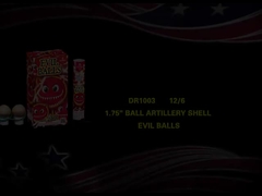 Мини-канстер артиллерийские снаряды Фейерверки 1,75 