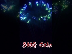 Фабрика оптовой заказ пирожные пирог высококачественной круглой формы 500G 49 выстрелов пирог огонь работы