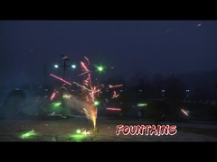 Фабрика Великобритания Фейерверки игрушки 1.4G CE одобренные Пиротехника на открытом воздухе Забавный квадратный фонтан Фейерверки