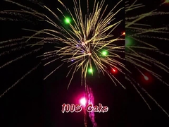 Оптовая продажа 100 выстрелов пирожные фейерверки 1.4G потребительские пирожные фейерверки для фестивалей