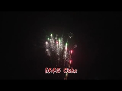 Заводская индивидуальная фейерверк-батарея F2 Cake Fireworks CE Оптовая продажа 142 залпа Фейерверк-батарея для улицы на Новый год