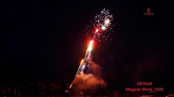 Вертел съемок мандарина 740S волшебный отбортовывает фейерверки пакета ассортимента пиротехники