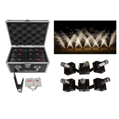 6 Cue Wireless Remote Control Fire System Igniter Indoor Cold Fountain Stage Pyrotechnic Fireworks Ignition Firing System