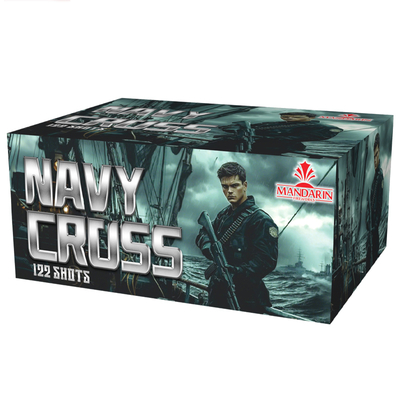 Фабрика Liuyang 122 выстрелов CE Market NAVY CROSS Cake Fireworks FAFBWL CE Approved Cake Fireworks Outdoor Salute Пиротехника