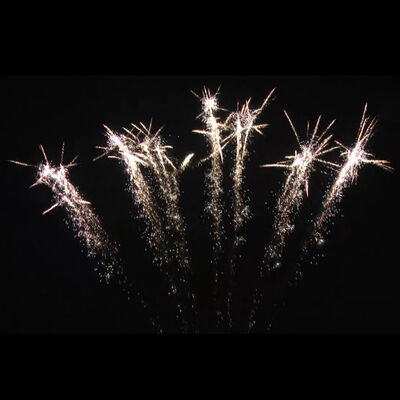 Фейерверки Liuyang Mandarin 1.4G Фейерверки 1.2 '' 7 залпов Веерный фейерверк в один ряд Китайский фестивальный фейерверк