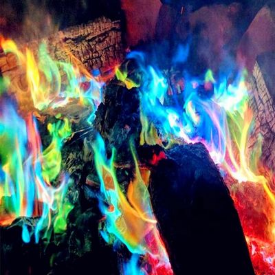 Цвета волшебства огня MSDS пламена мистического изменяя на хеллоуин