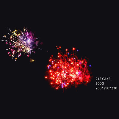 21 экспорт фейерверка торта потребителя съемок 500G китайский оптовый Pyrotechnic для торжества свадьбы
