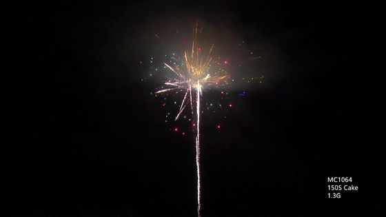 Мандарин 1.3g 150 300 500 600 1000 выстрелов Рождество Новый год Большой торт Фейерверк на улице